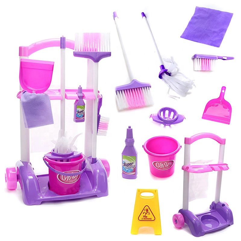 Cleaning Trolley Set - 15 pcs (5551007-667-57)