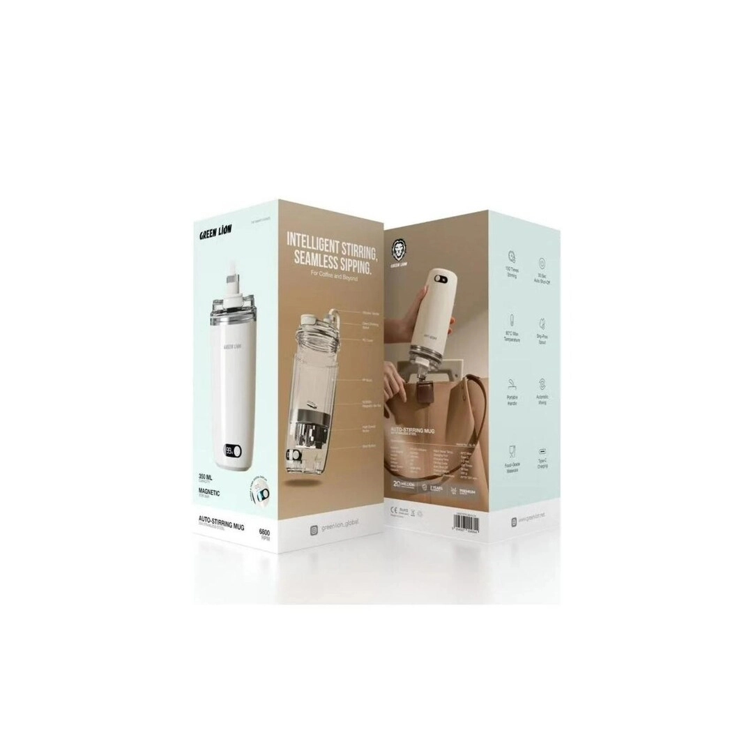Auto-Stirring Mug - SUS304 Liner 350 ml