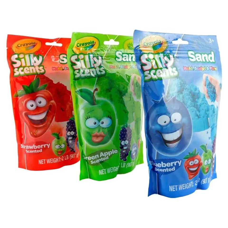Crayola Silly Scents Sand Tube - 5 Pc