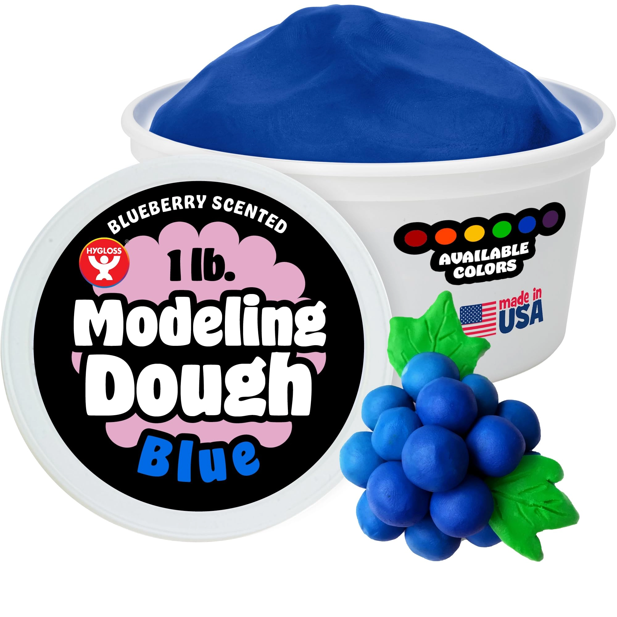 Hygloss Scented Dazzlin Modeling Play Dough - 2 months and up 1 Piece