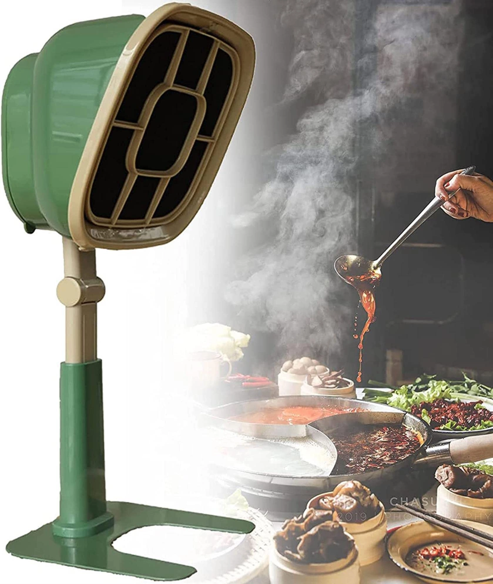 KFJZGZZ Portable Extractor Hood - 3200 rpm 300 x 228 x 400 mm