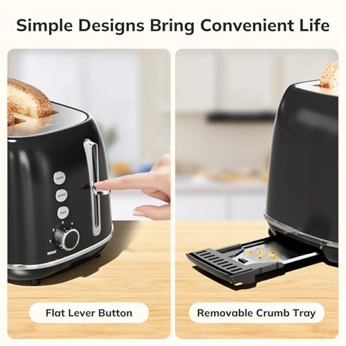 Smart Touch Screen Toaster - 2 Slice
