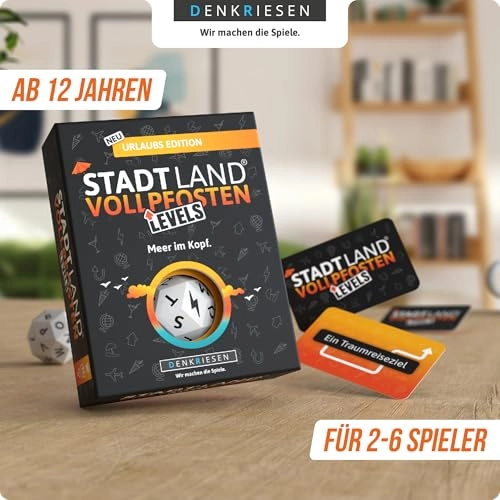 Stadt Land Vollpfosten: Holiday Edition - Sea in the Head (German)