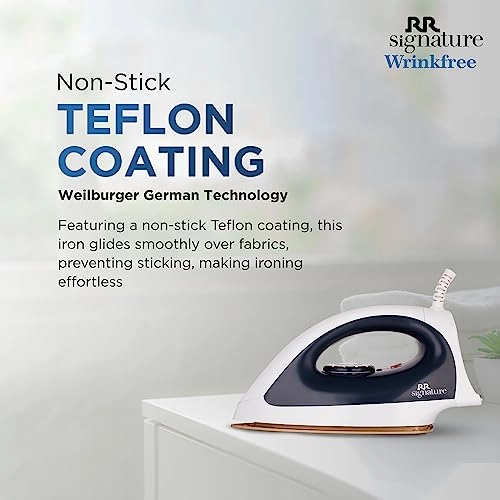 Signature Ultron - 1100W Non-Stick Teflon Coating 360 Degree Swivel Cord