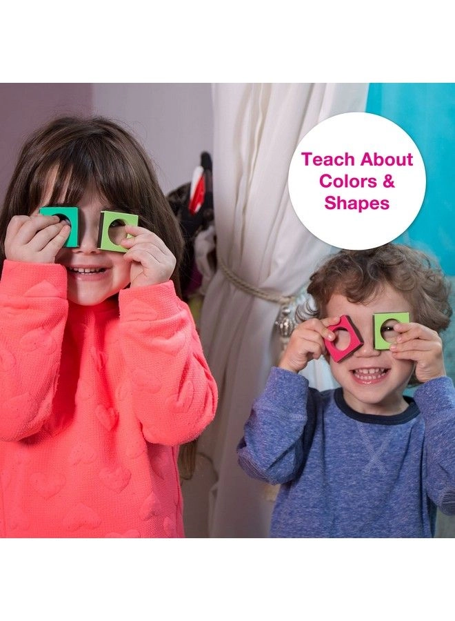 Magnetic Shapes Soft Baby Blocks - 54 pieces