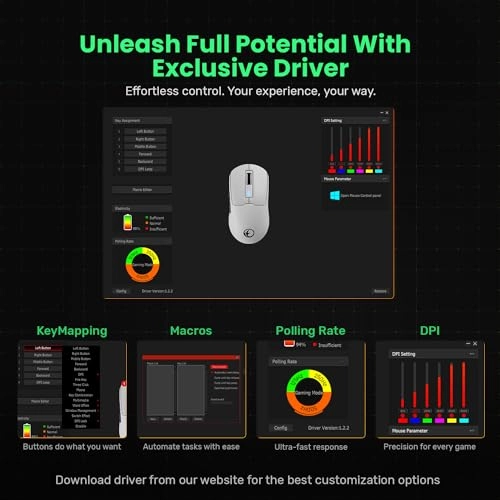G59 Gaming Mouse - Tri-Mode Wireless