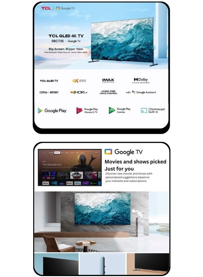 98C735 - 98 in + SOUNDBAR