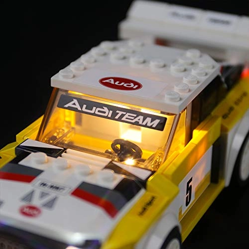 Light Set For Speed Champions 1985 Sport Quattro S1 for LEGO 76897 - Acrylonitrile Butadiene Styrene (ABS) 1