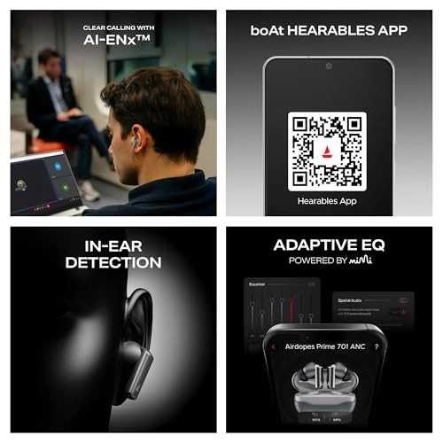 Airdopes Prime 701 ANC Wireless Earbud