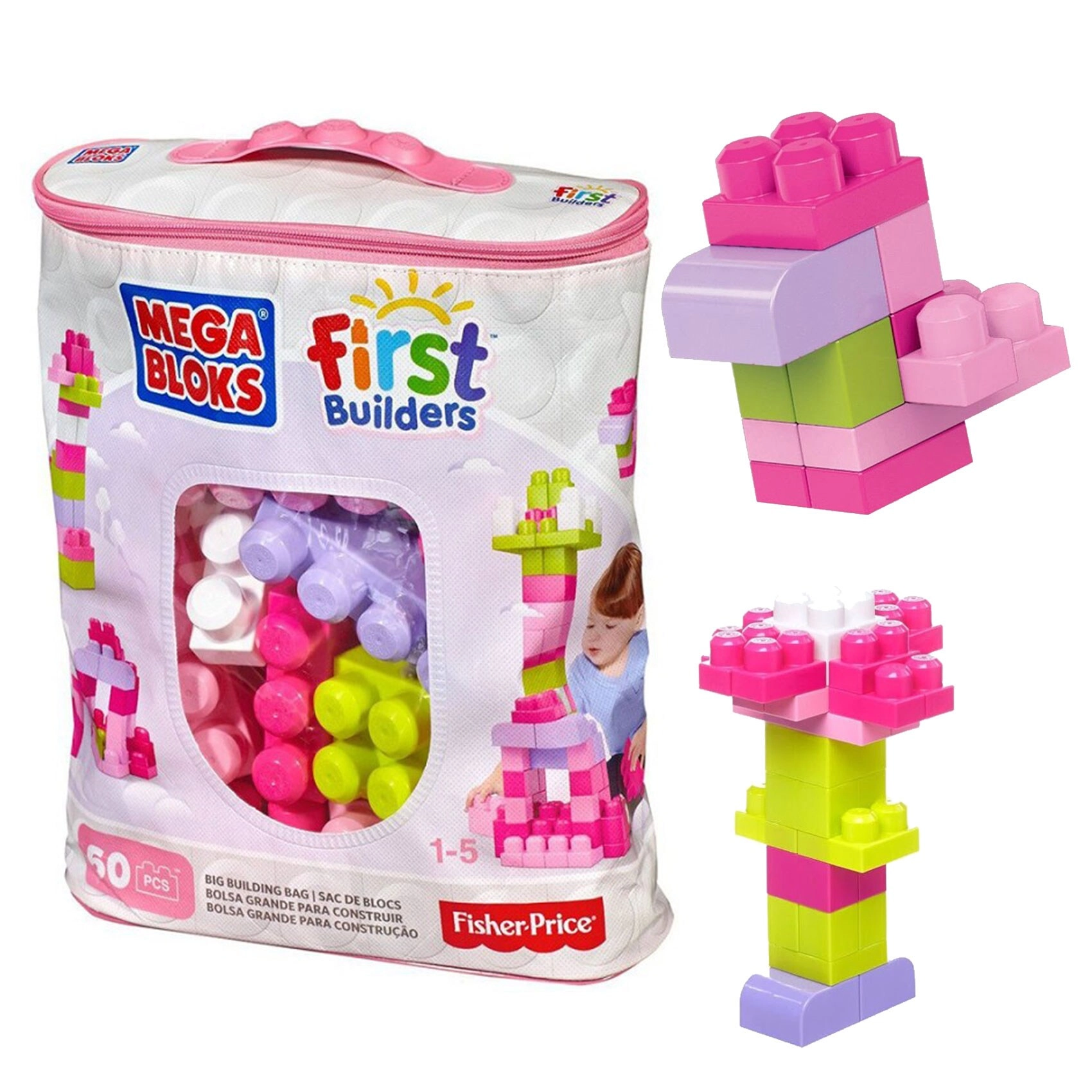 Big Building Bag - Girls 60pcs