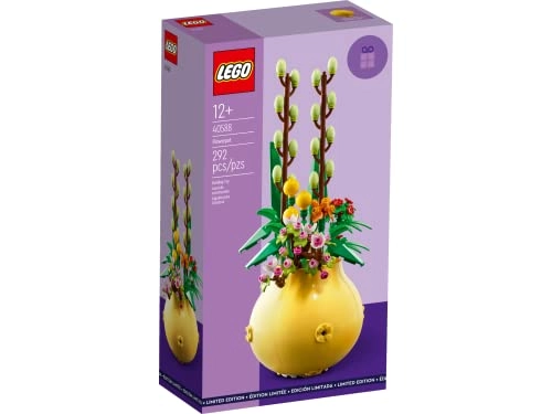 Flower Pot (40588) - Red 292 Pieces