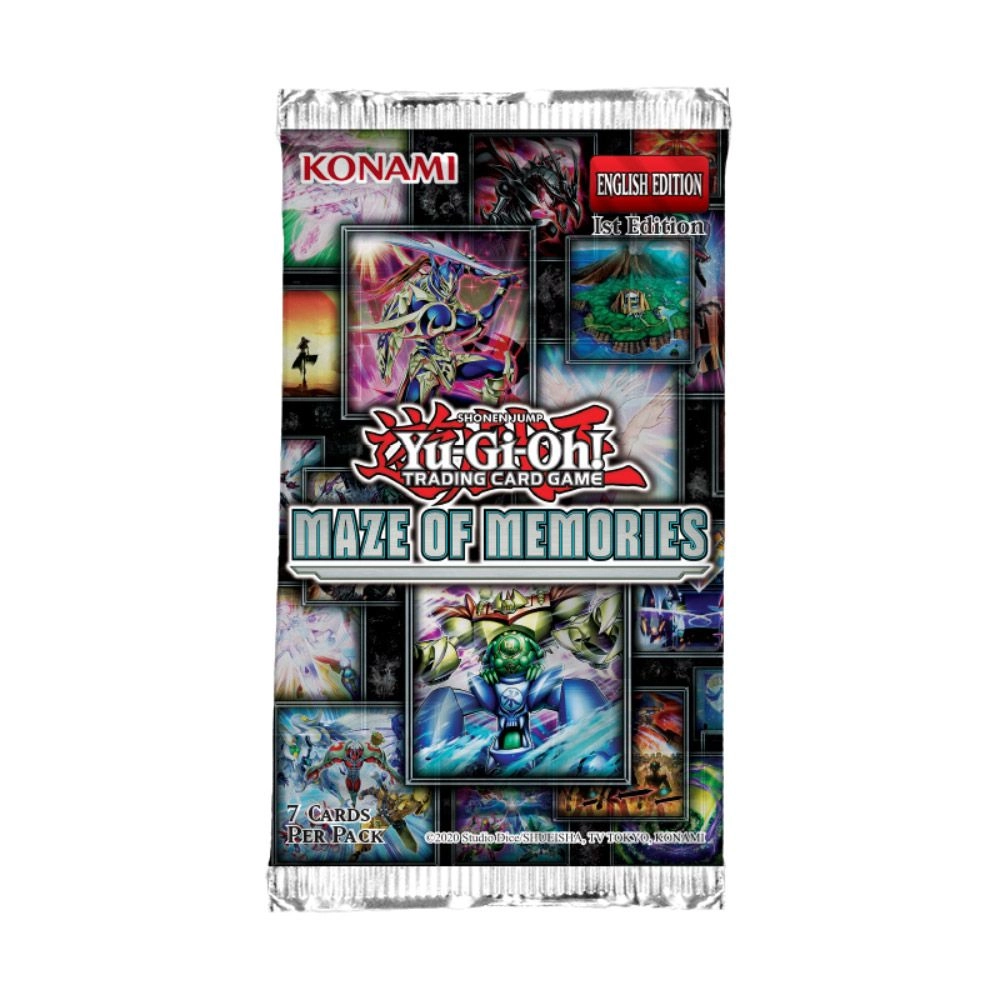 Konami Yu-Gi-Oh! Maze of Memories Booster - English 7pcs