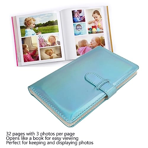 3" 96 Pockets PU Leather Photo Album