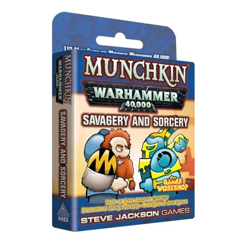 STEVE JACKSON GAMES Munchkin Warhammer 40000: Savagery and Sorcery - Card Game