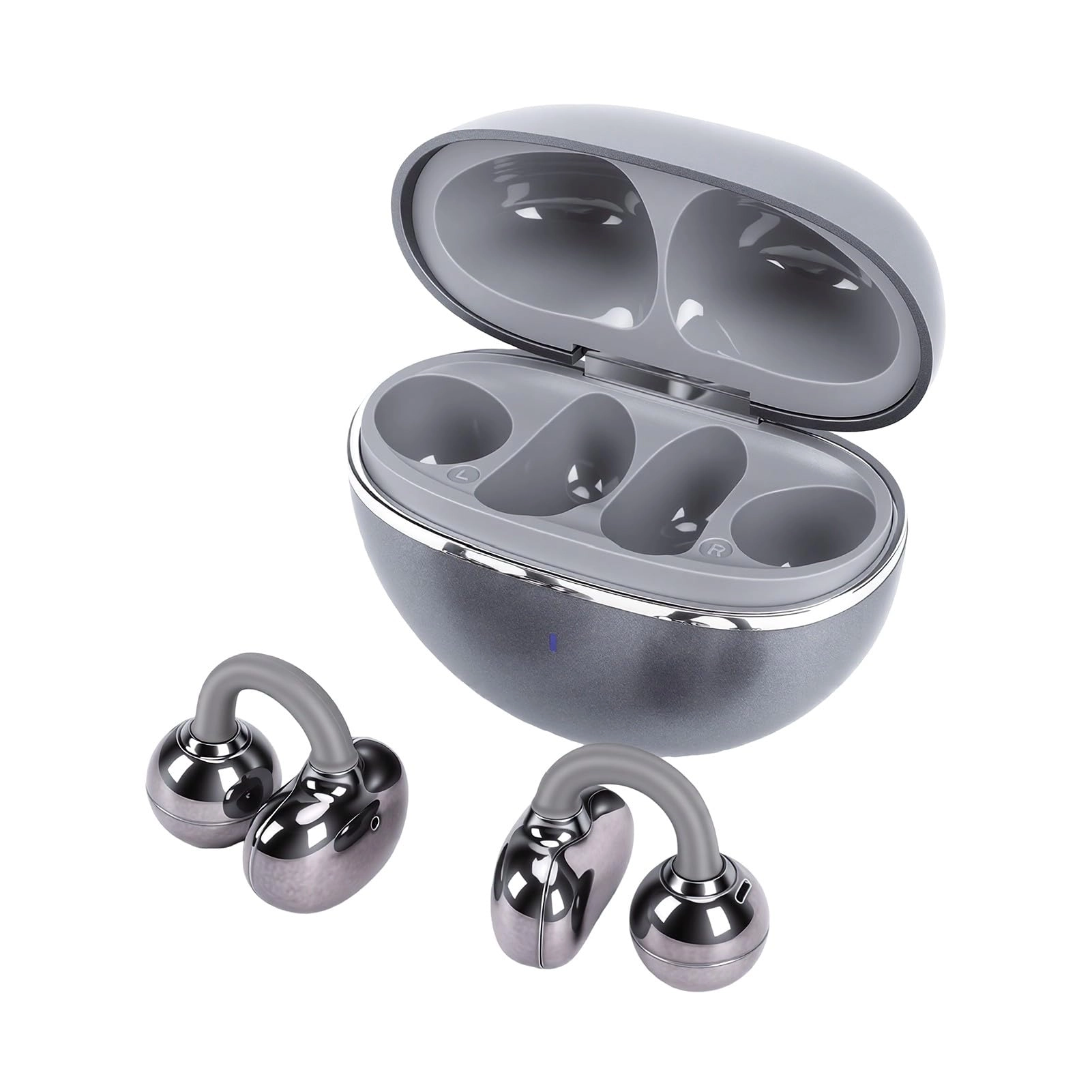 Open Ear Clip-On Earbuds Wireless Earbud