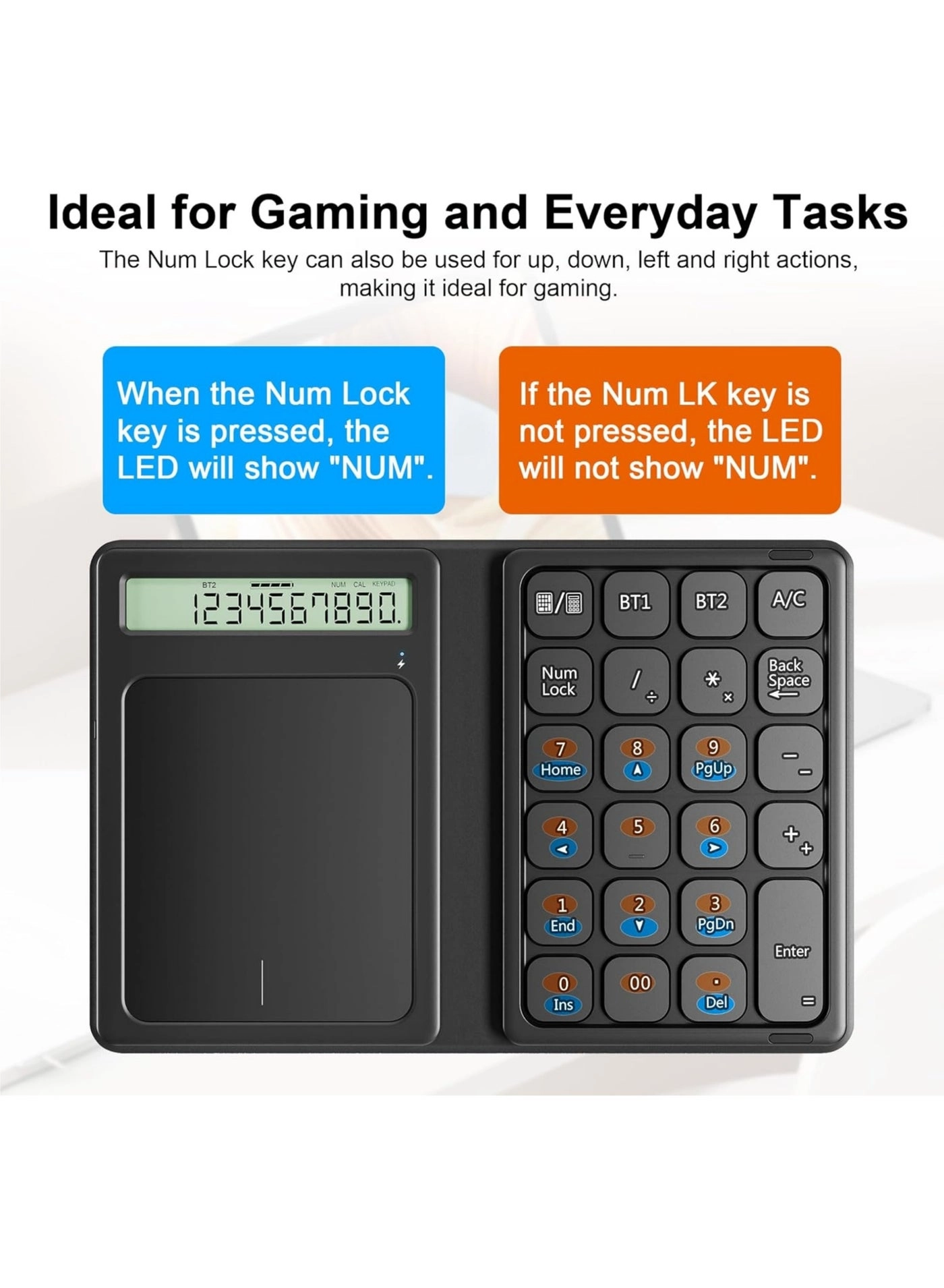 Rock Keyboard - Bluetooth Foldable 23-key