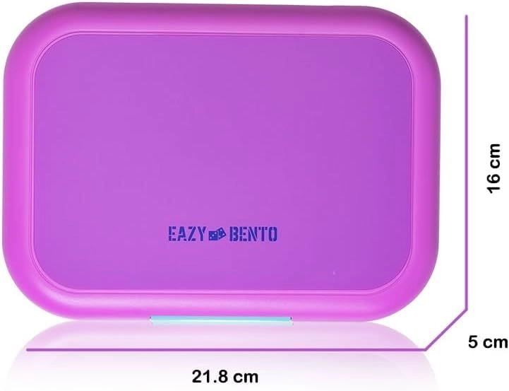 Convertible Bento Lunch Box - T-Rex Grey 6 And 4