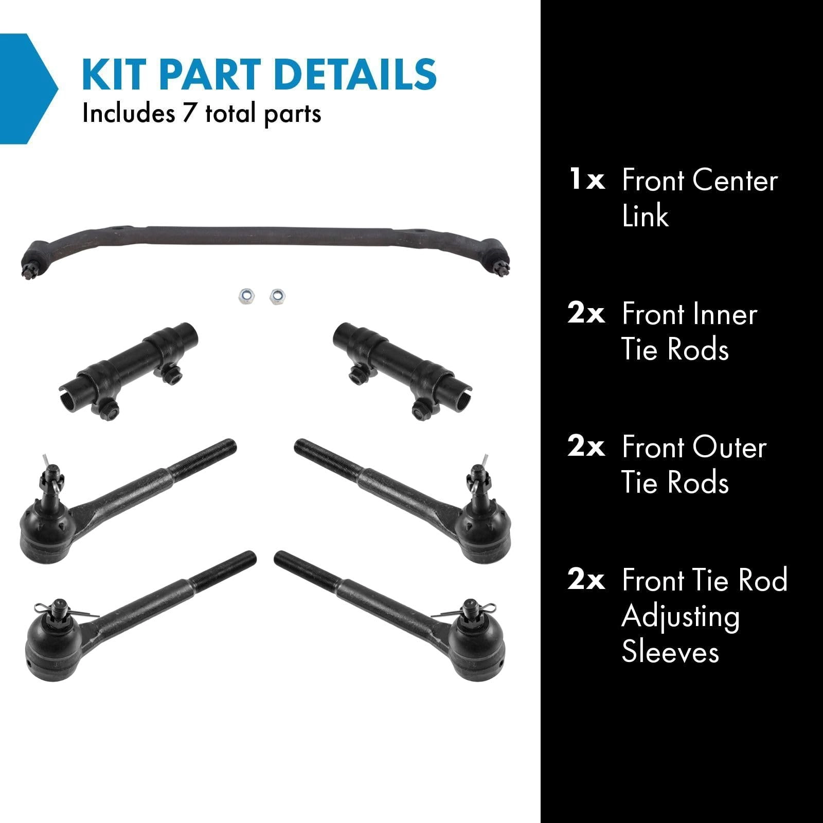 PSA72475 - 7 Piece Steering Kit