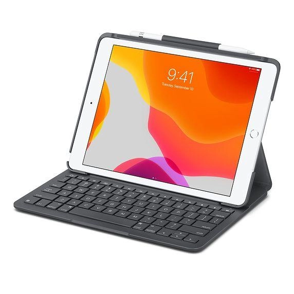 Keyboard Case with Pencil Holder for Ipad