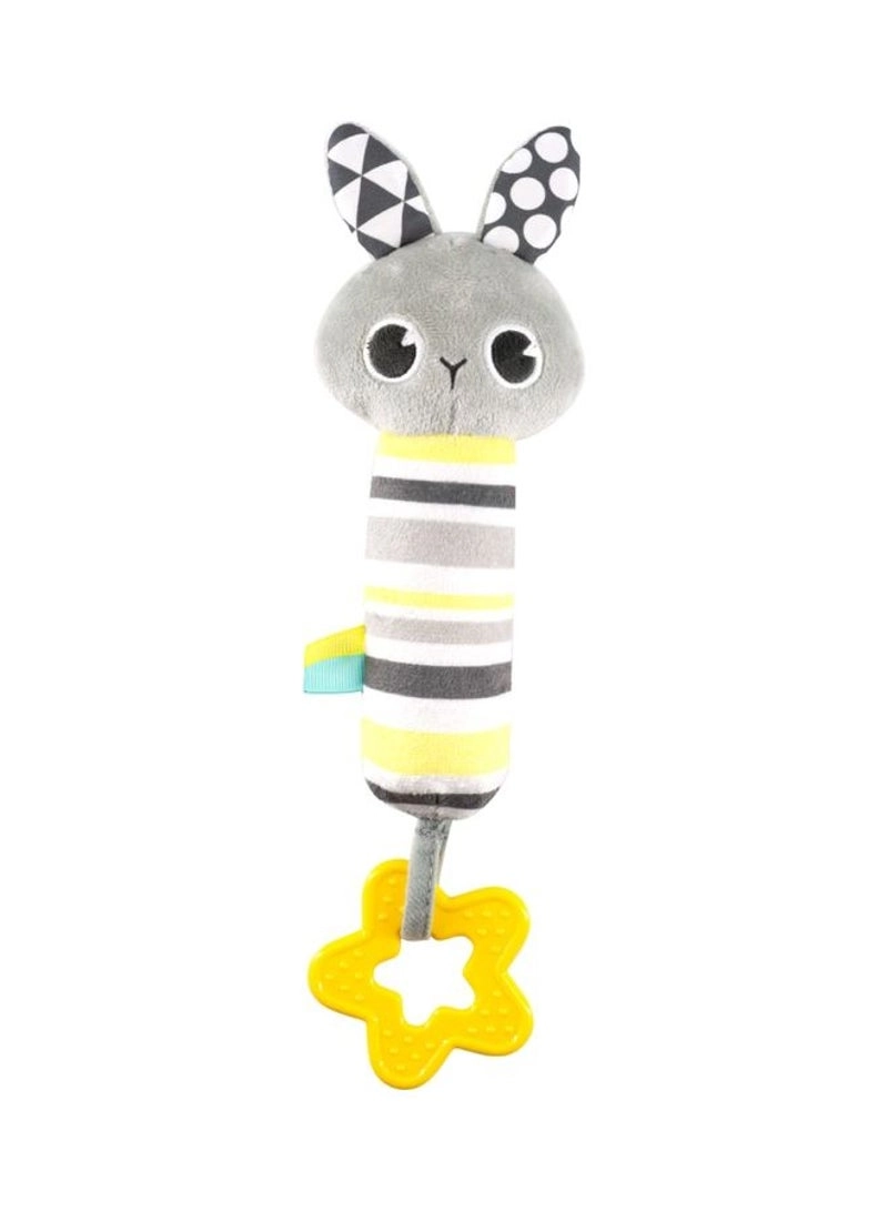 BABYGROW Good Night Soft Rattle Toy Bunny - fabric Good Night