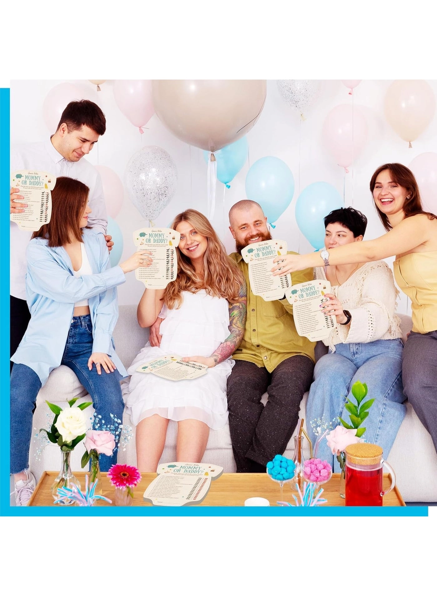 Guess Who Mommy or Daddy - 55Pcs