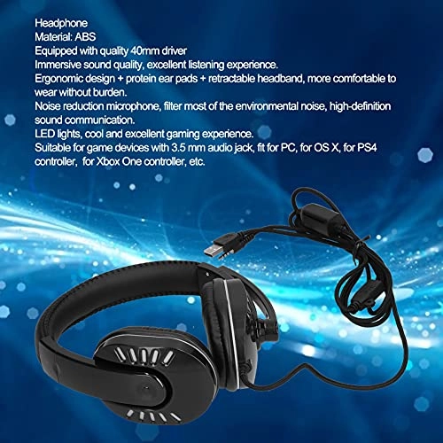 Gaming Headset - PS4 Xbox Series Switch PC