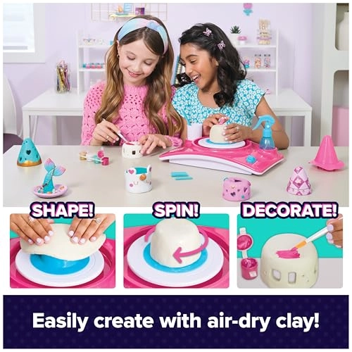 Pottery Studio - Air-Dry Clay Pottery Wheel Kit