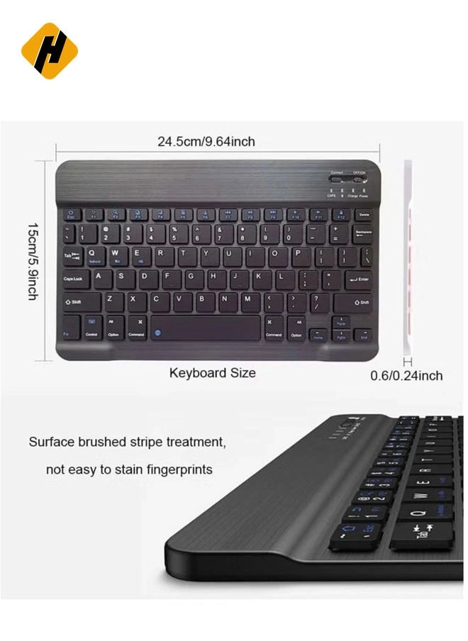 Ultra-Slim Bluetooth Keyboard and Mouse Combo