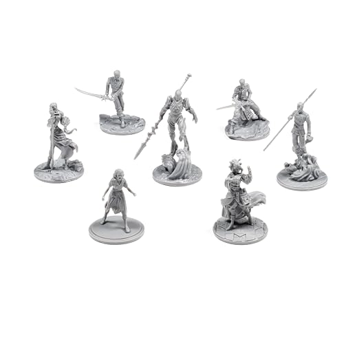 Stormlight Archive Rhythm of War Minis - 7 unpainted miniatures