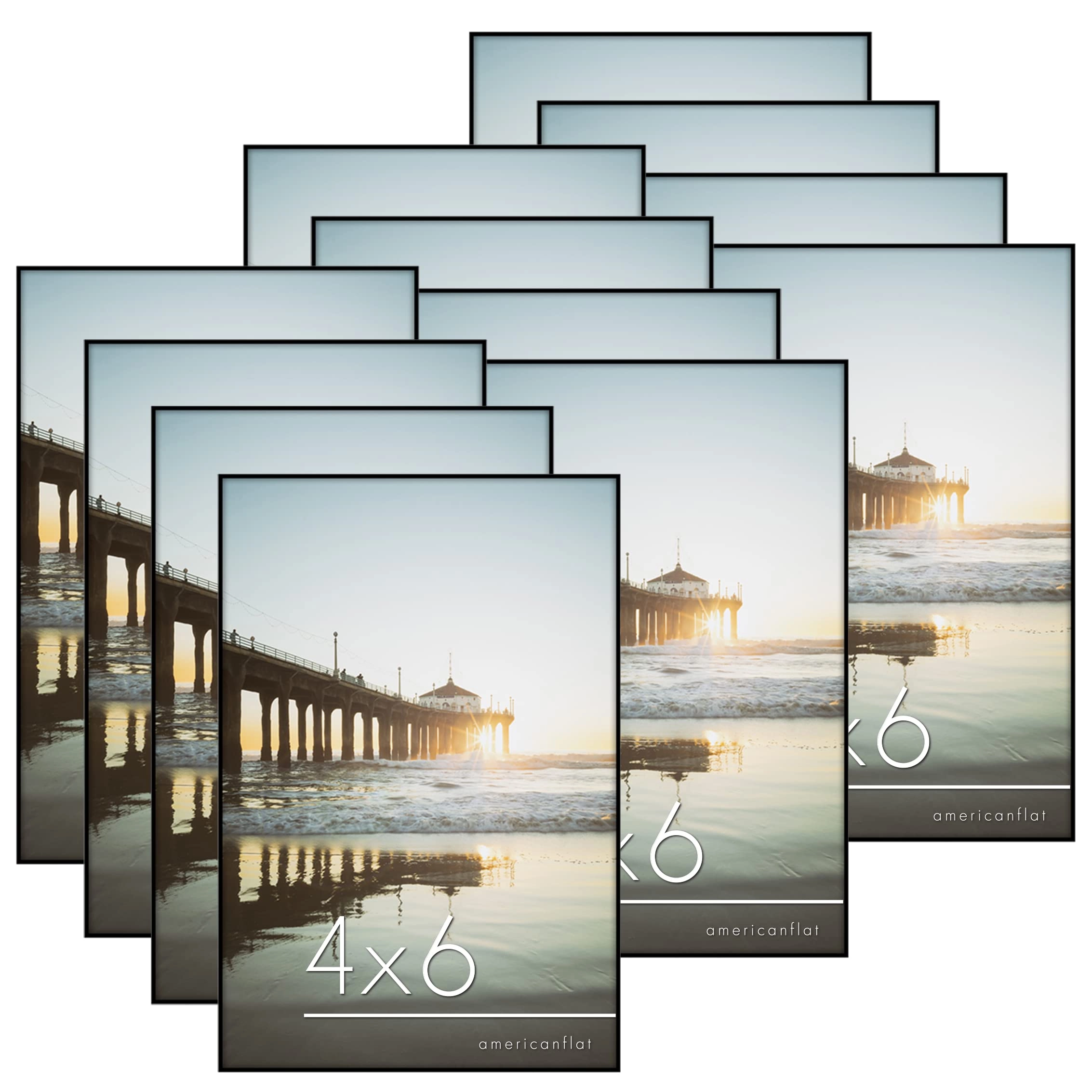 Americanflat 6x4 Photo Frames - 6x4 inches