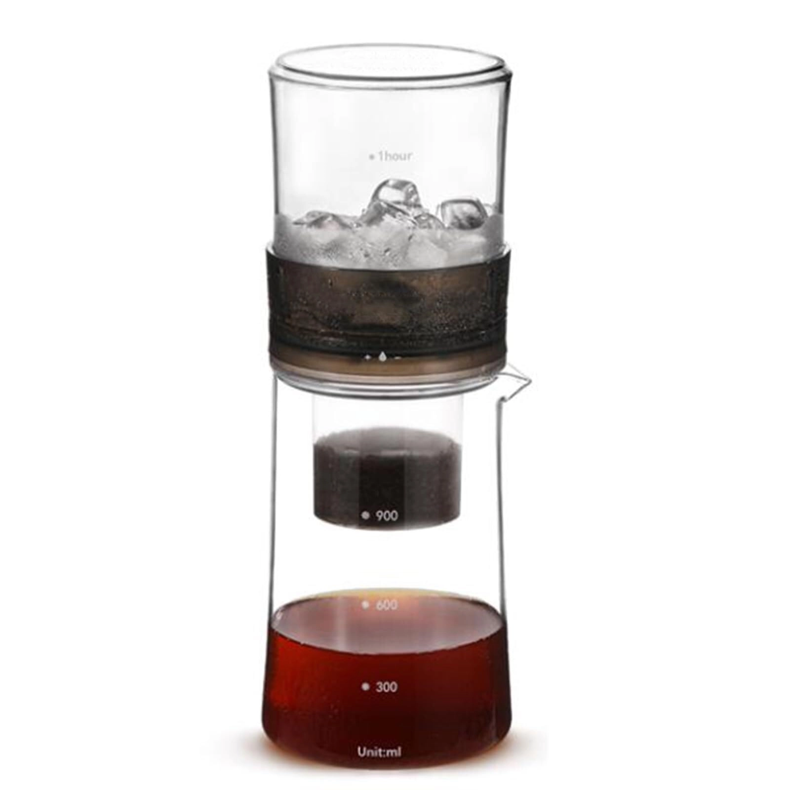 Cold Brew Drip Coffee Maker - 800ml High Borosilicate Glass