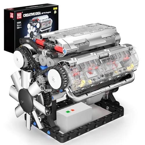 10088 Technik Engine - MOC Petrol Plastic