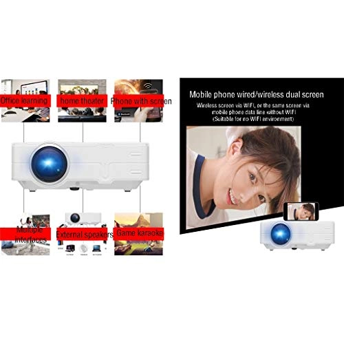 Home Theater Movie Projector 1080P