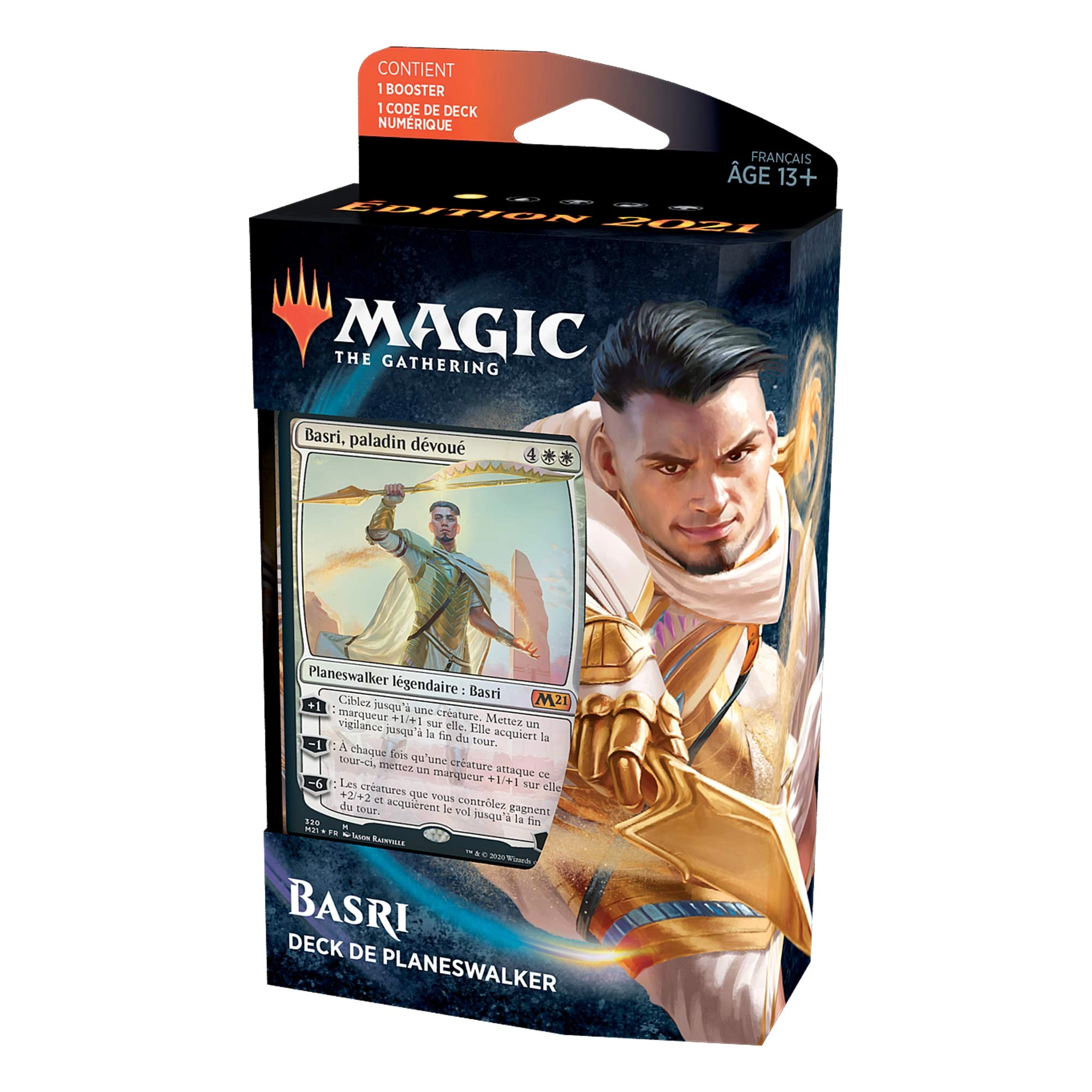 Wizards of the Coast Magic: The Gathering: Basri Planeswalker Deck - 2021 Basic Edition