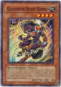 Konami Yu-Gi-Oh! Gladiator Beast Darius PTDN-EN031 - 1pcs