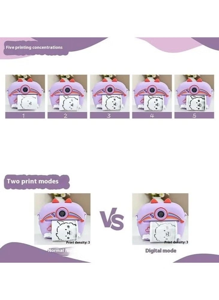 Kids Instant Print Camera - 1080P HD Thermal Printer