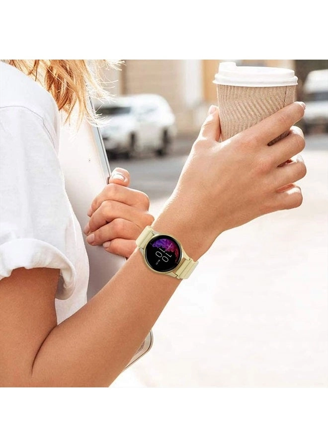 3 Pack 20mm Stretchy Nylon Watch Bands for Garmin Venu/Venu Sq