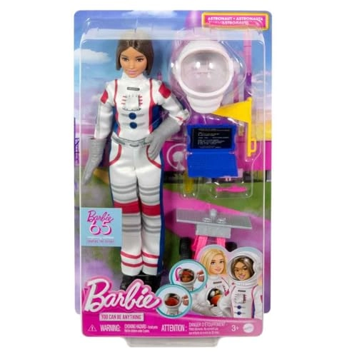 Barbie 65th Anniversary Careers - brunette Astronaut Ages 3+