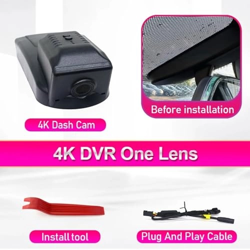 Dash Cam for Jetour X70 Plus X90 - 4K 2160P Front