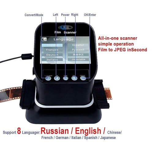 Film Scanner - 22MP 14MP 1080P LCD