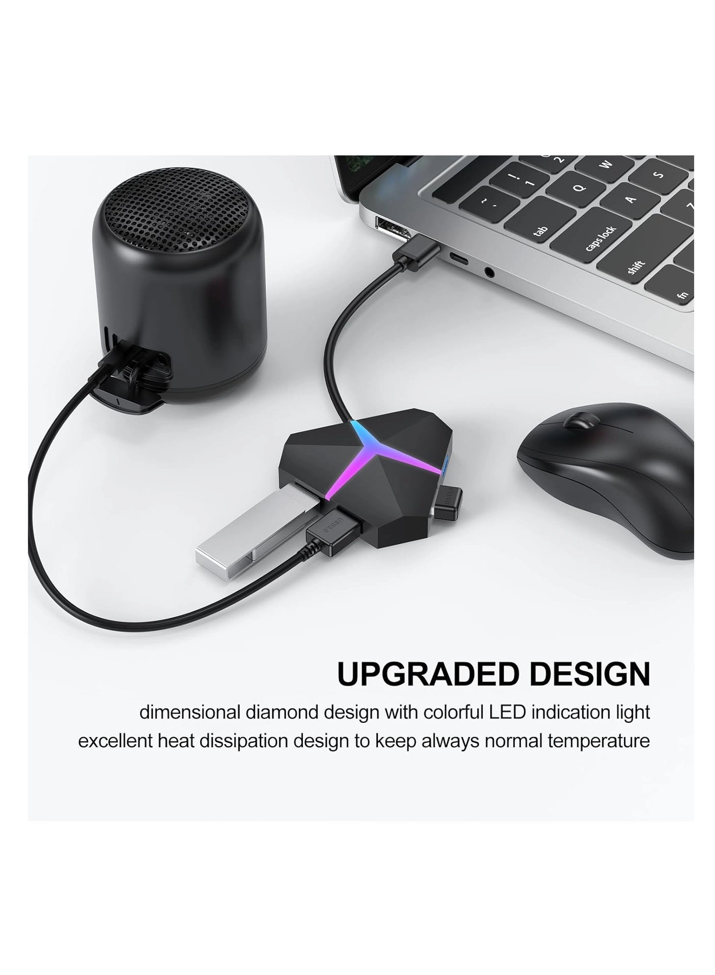 USB Hub 3.0 - Laptop PC MacBook