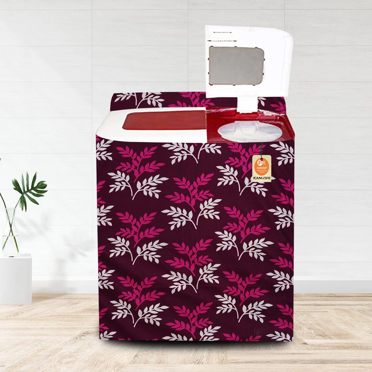 Washing Machine Cover - 6 kg 6.5 kg 7 kg 7.5 kg Brown