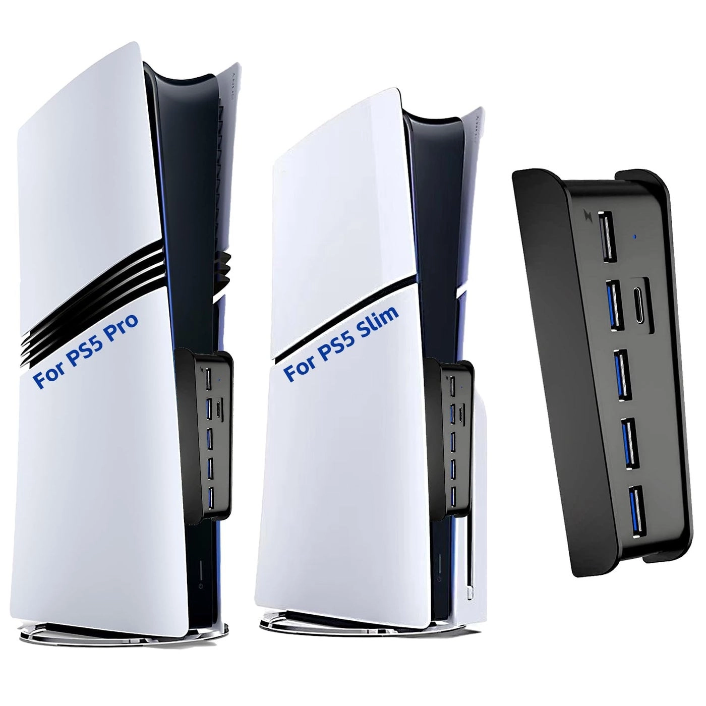 Megadream USB Hub - 6 Ports PS5 Pro/Slim Compatible