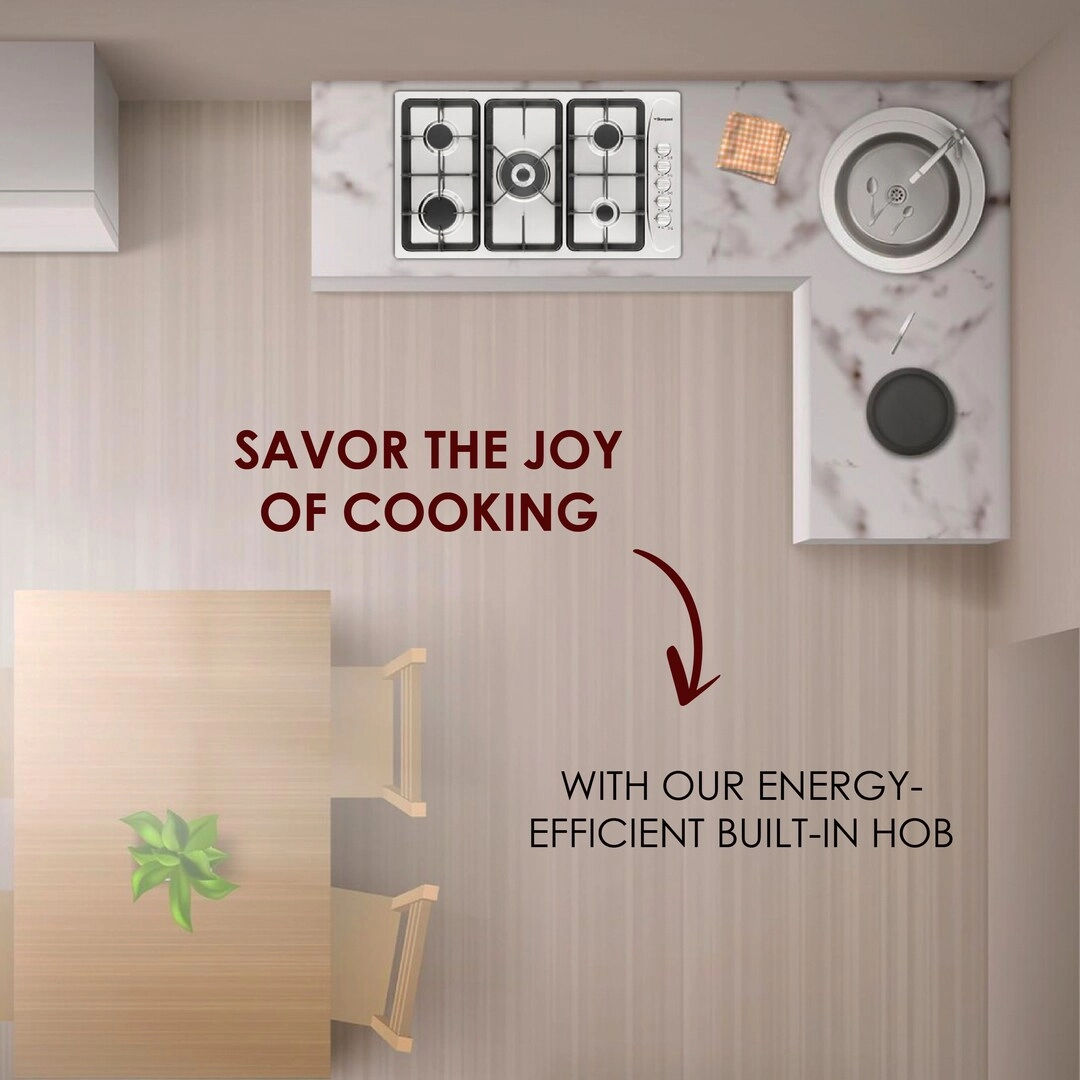 BO293GML Gas hob