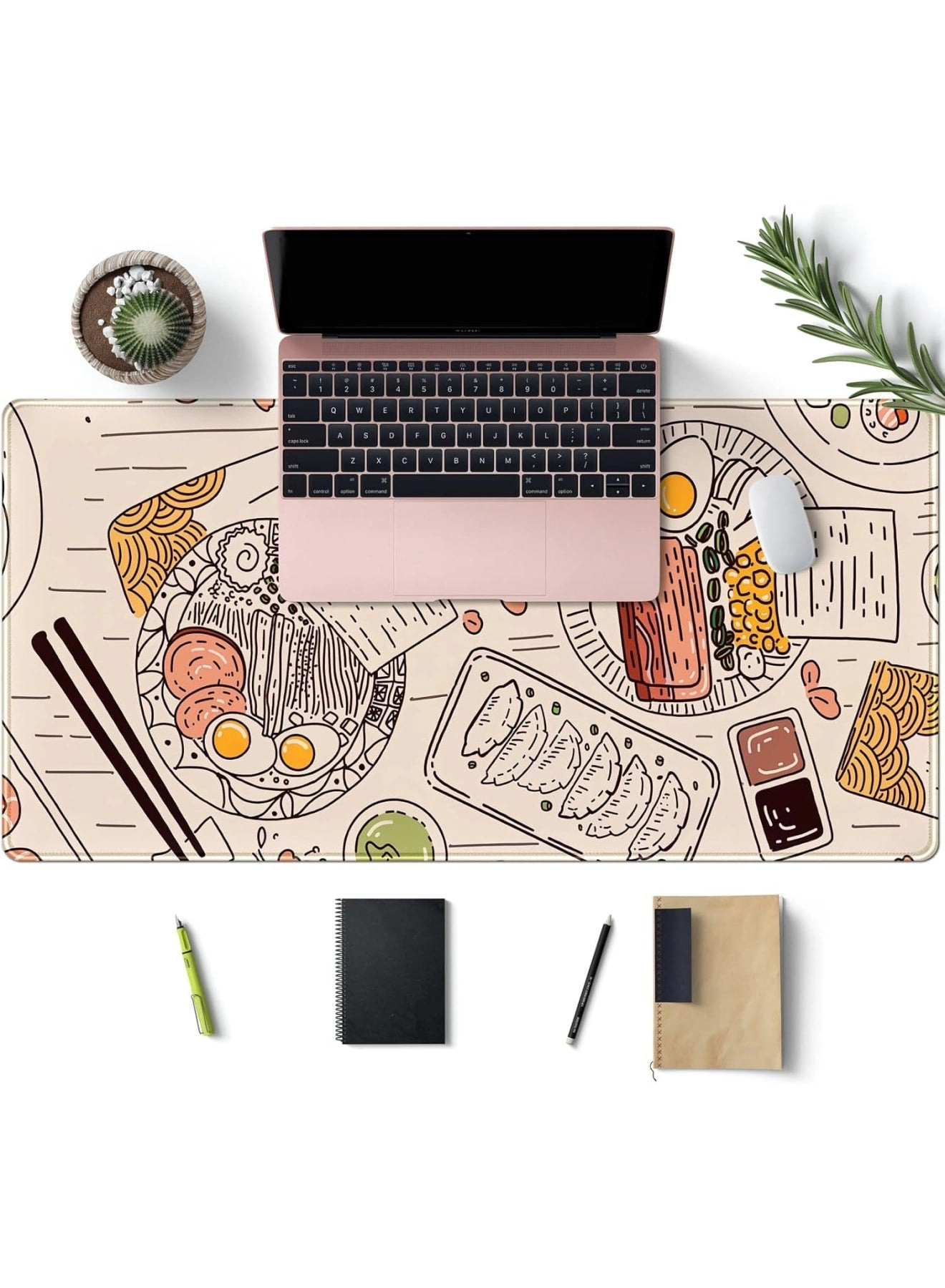 Boho Lycra Gaming Mouse Pad - 80x40 cm