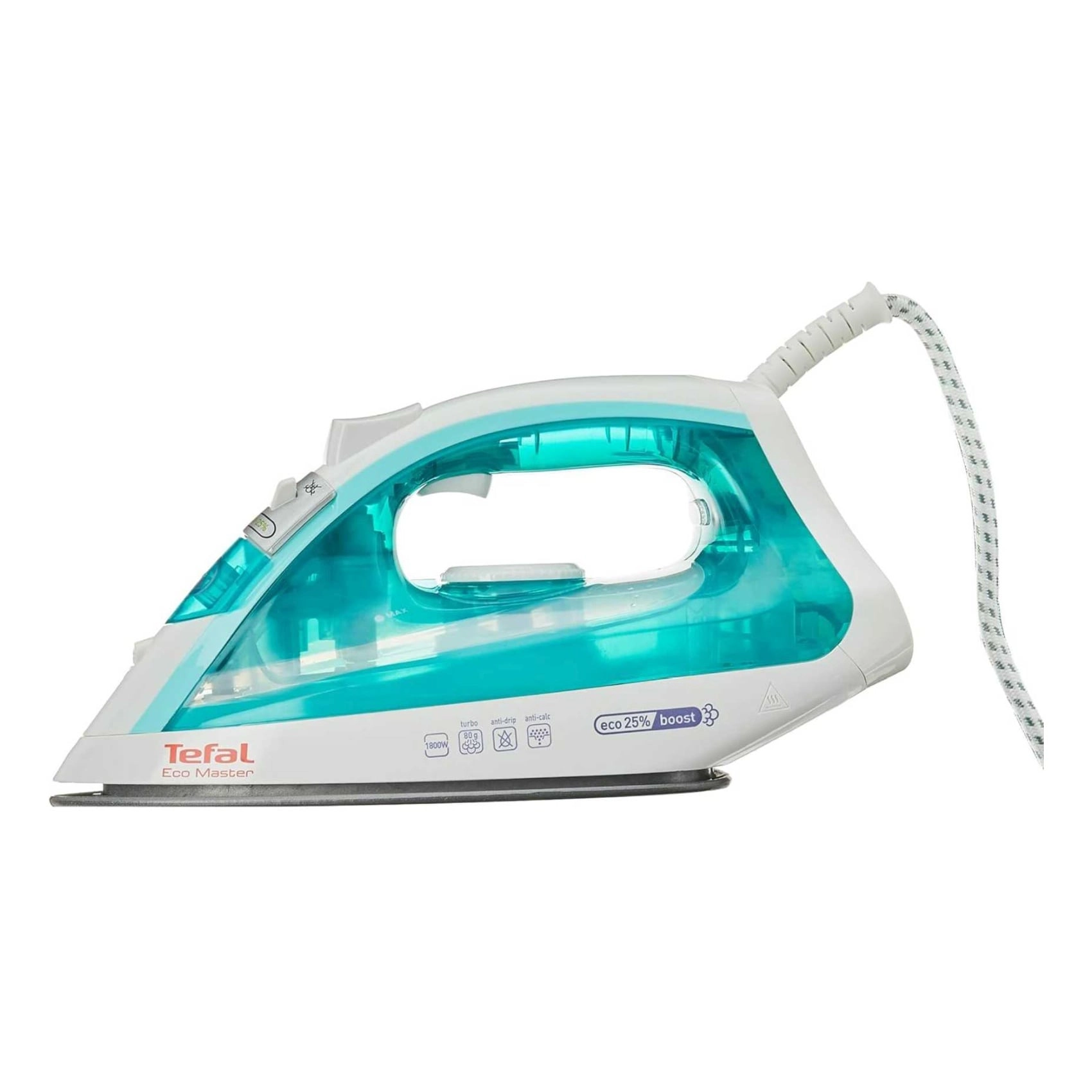 Eco Master - Steam Iron 1800W 80 g steam boost