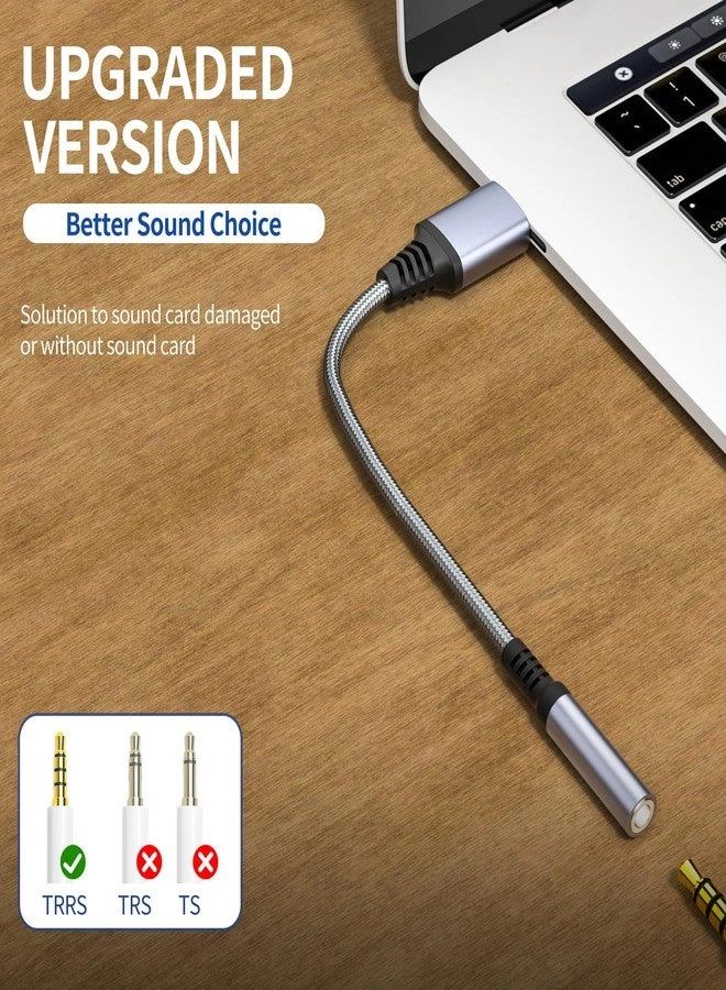 Audio Adapter for Universal - External Stereo Sound Card