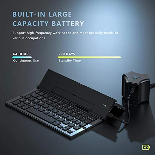 Folding Bluetooth Keyboard - Wireless