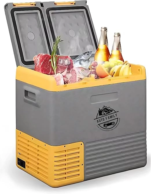 Dual-Zone Electric Car Refrigerator 739229941381
