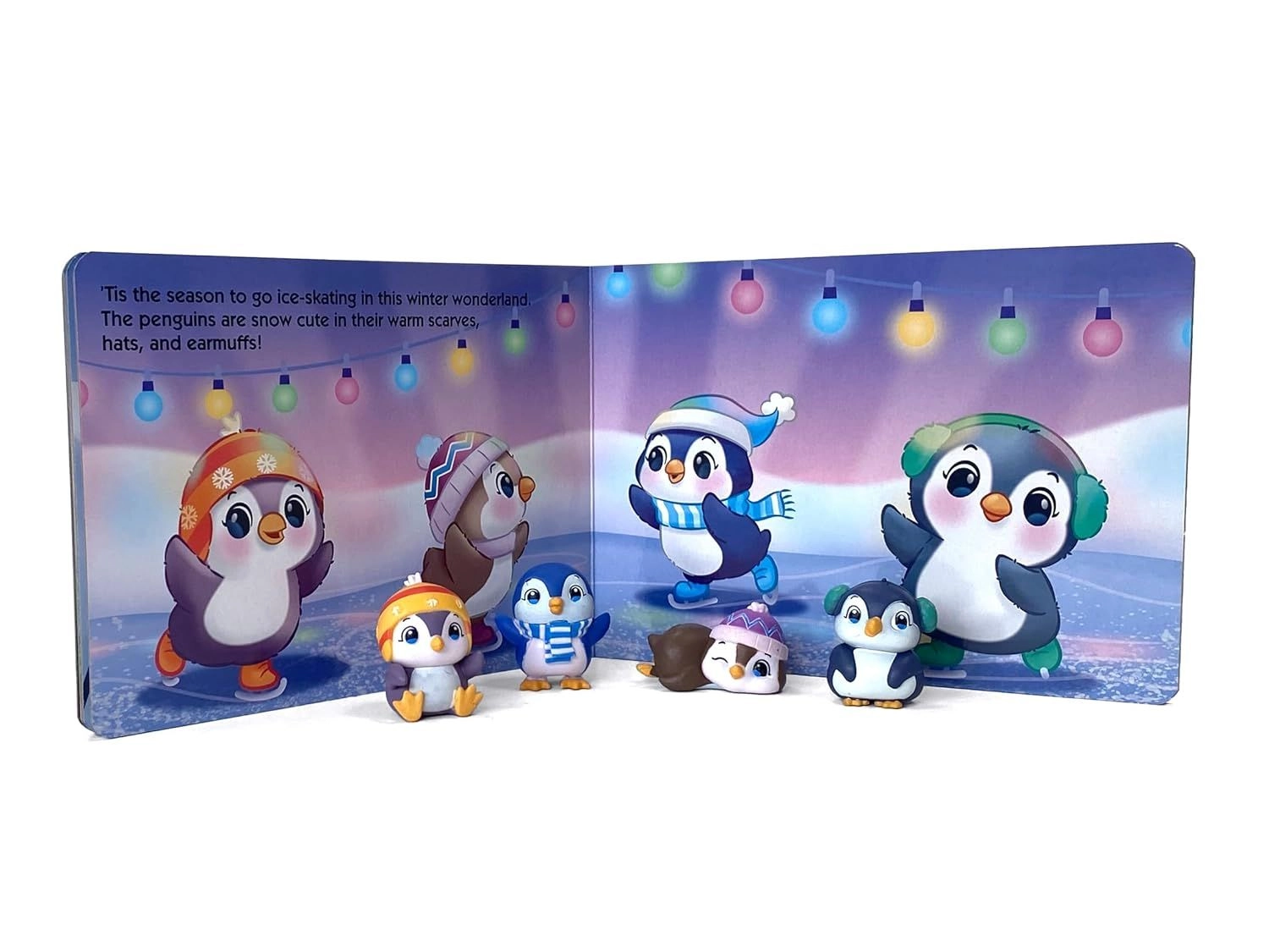 Plucky Penguins Mini Busy Book - 3 +